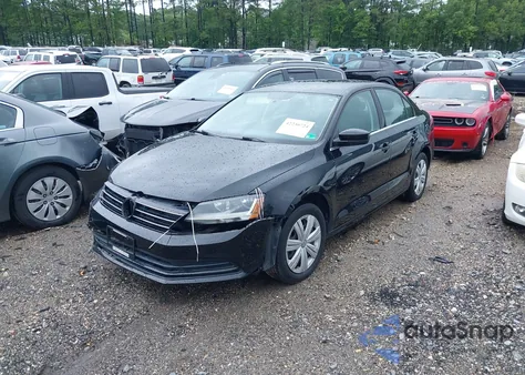 2017 Volkswagen Jetta 1.4T S из США, поврежденный, VIN 3VW2B7AJ9HM381047